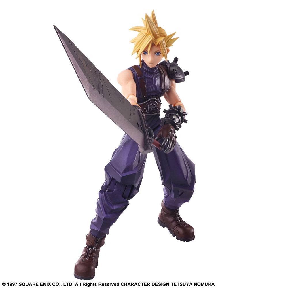 Final Fantasy VII Bring Arts Actionfigur Cloud Strife 15 cm