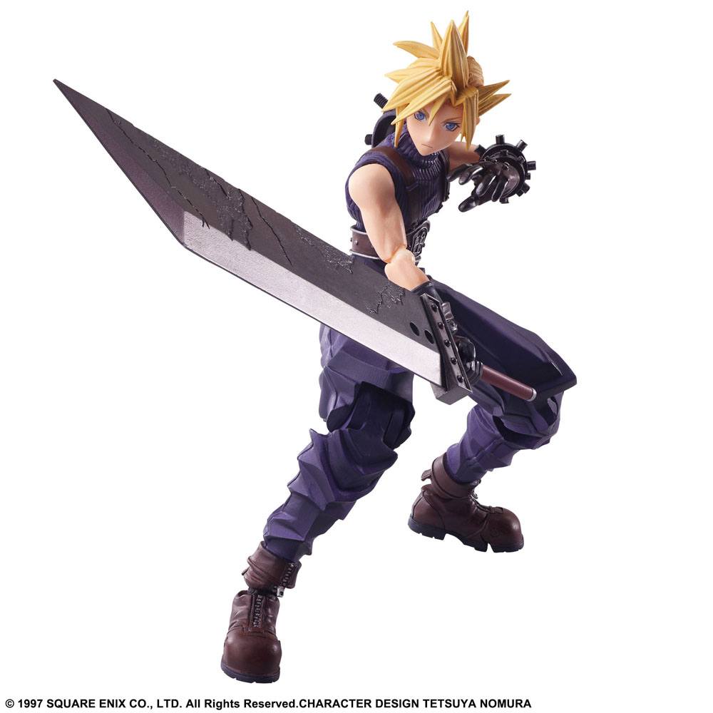 Final Fantasy VII Bring Arts Actionfigur Cloud Strife 15 cm