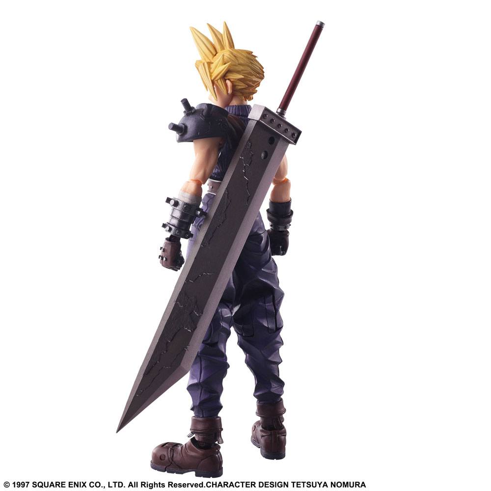 Final Fantasy VII Bring Arts Actionfigur Cloud Strife 15 cm