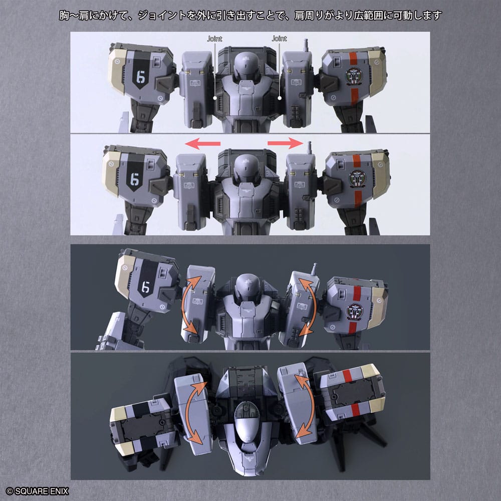 Front Mission Structure Arts Plastic Model Kits 1/48 Zenith V 30th Anniversary Edition  