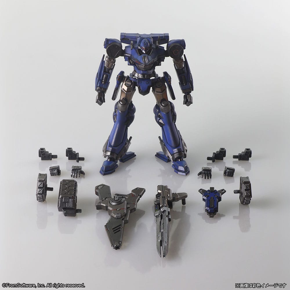 Armored Core Structure Arts Plastic Model Kits 4er-Pack Series 1     
