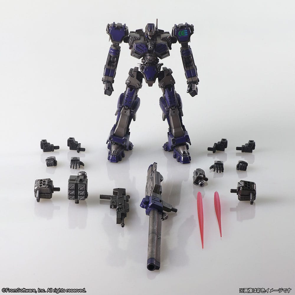 Armored Core Structure Arts Plastic Model Kits 4er-Pack Series 1     
