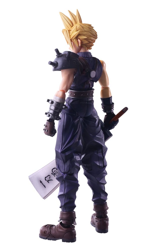 Final Fantasy VII Bring Arts Actionfigur Cloud Strife Hardedge Ver. 15 cm