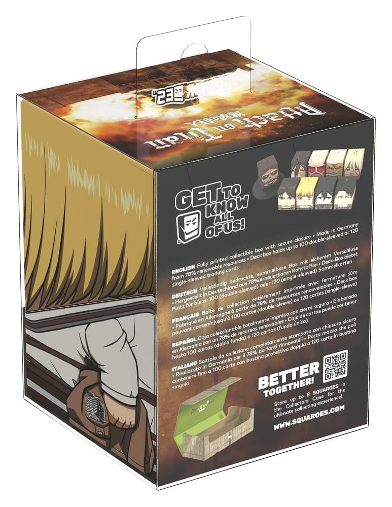 Squaroes Squaroe Attack on Titan AOT002 - Armin Arlert