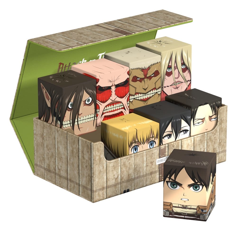 Squaroes Squaroe Attack on Titan Collectors Case - Shiganshina District