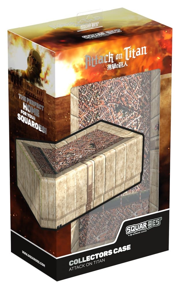 Squaroes Squaroe Attack on Titan Collectors Case - Shiganshina District