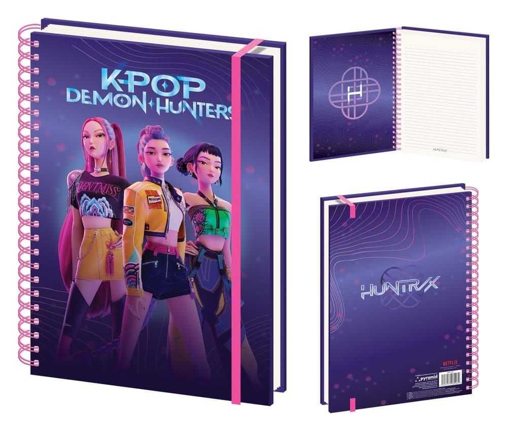 KPop Demon Hunters Wiro Notizbuch A4 Huntrix