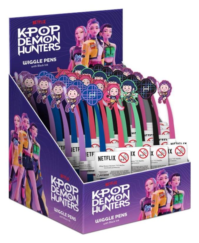 KPop Demon Hunters Wackelstifte Display (30)