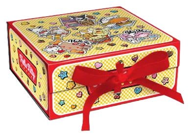 Hello Kitty and Friends Karten-Aufbewahrungsbox American Diner Version