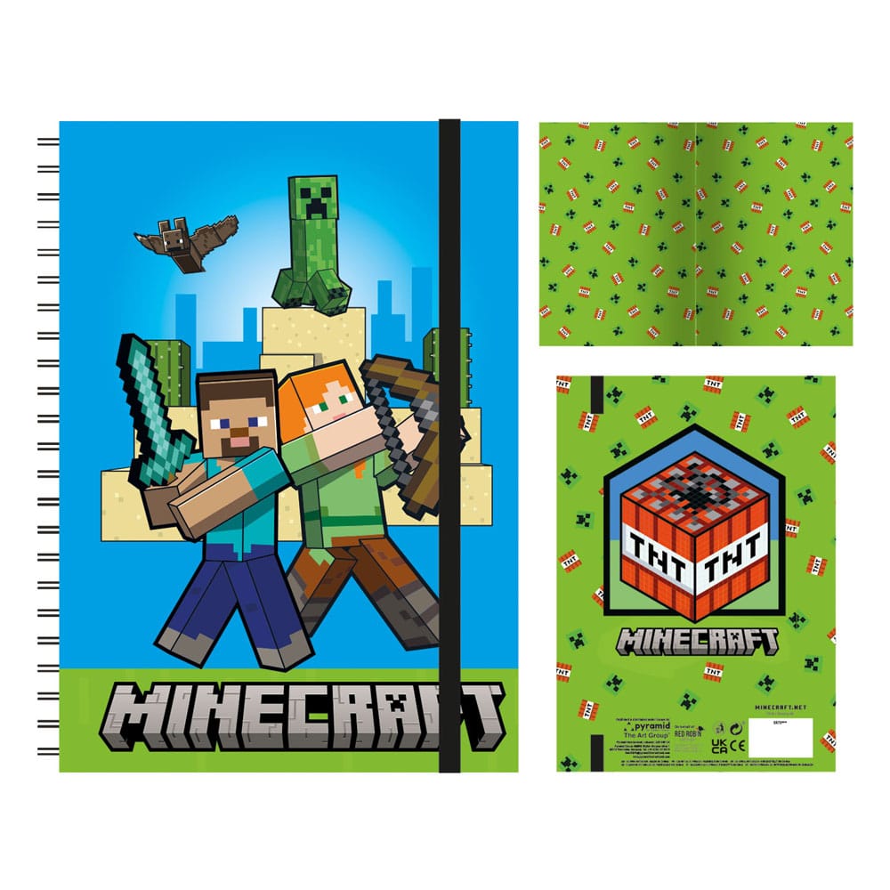Minecraft Wiro Notizbuch A5 