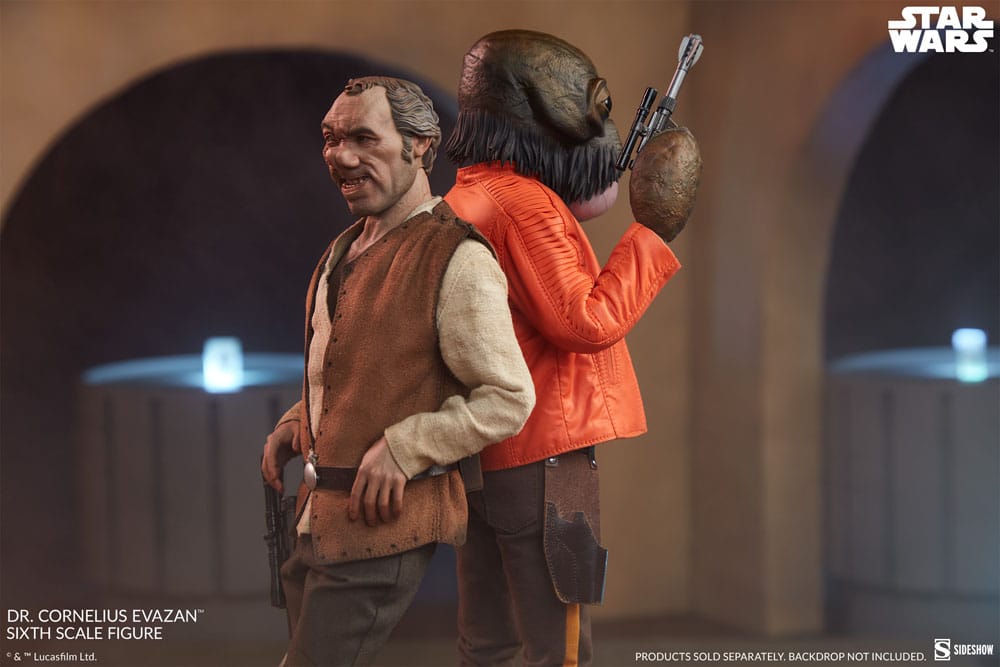 Star Wars Episode IV Scum & Villainy Actionfigur 1/6 Doctor Cornelius Evazan 30 cm