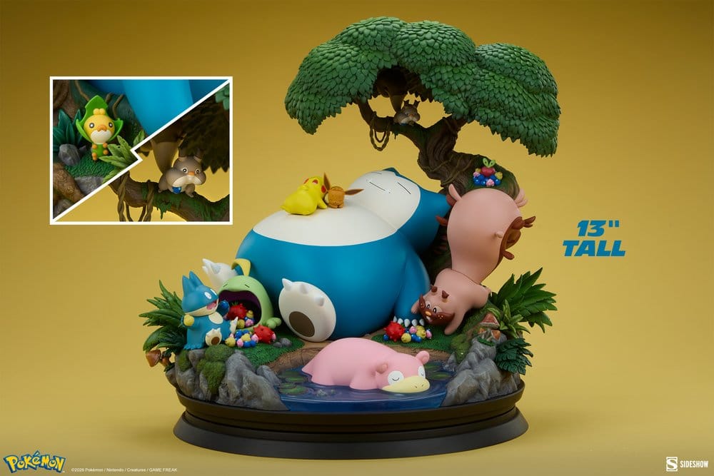 Pokémon Diorama Relaxo 33 cm