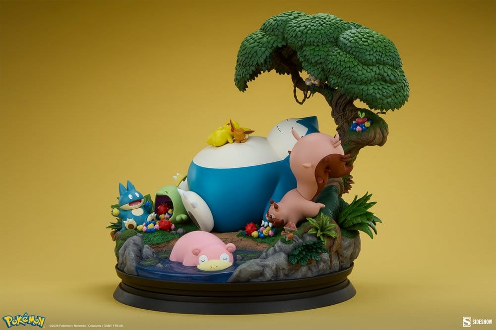 Pokémon Diorama Relaxo 33 cm