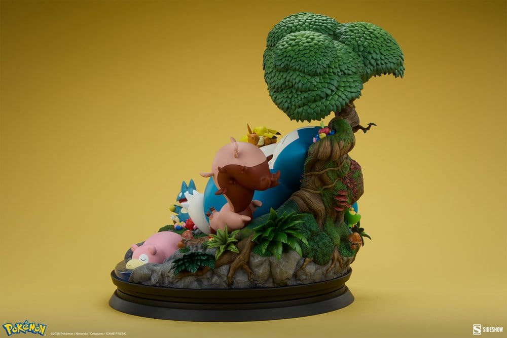 Pokémon Diorama Relaxo 33 cm