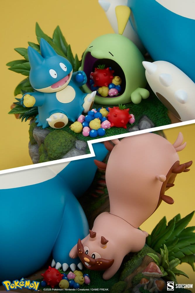 Pokémon Diorama Relaxo 33 cm