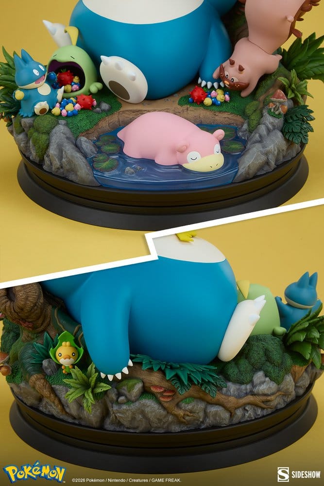 Pokémon Diorama Relaxo 33 cm
