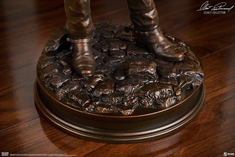 Zwei glorreiche Halunken Statue The Man with No Name (Faux Bronze) 39 cm