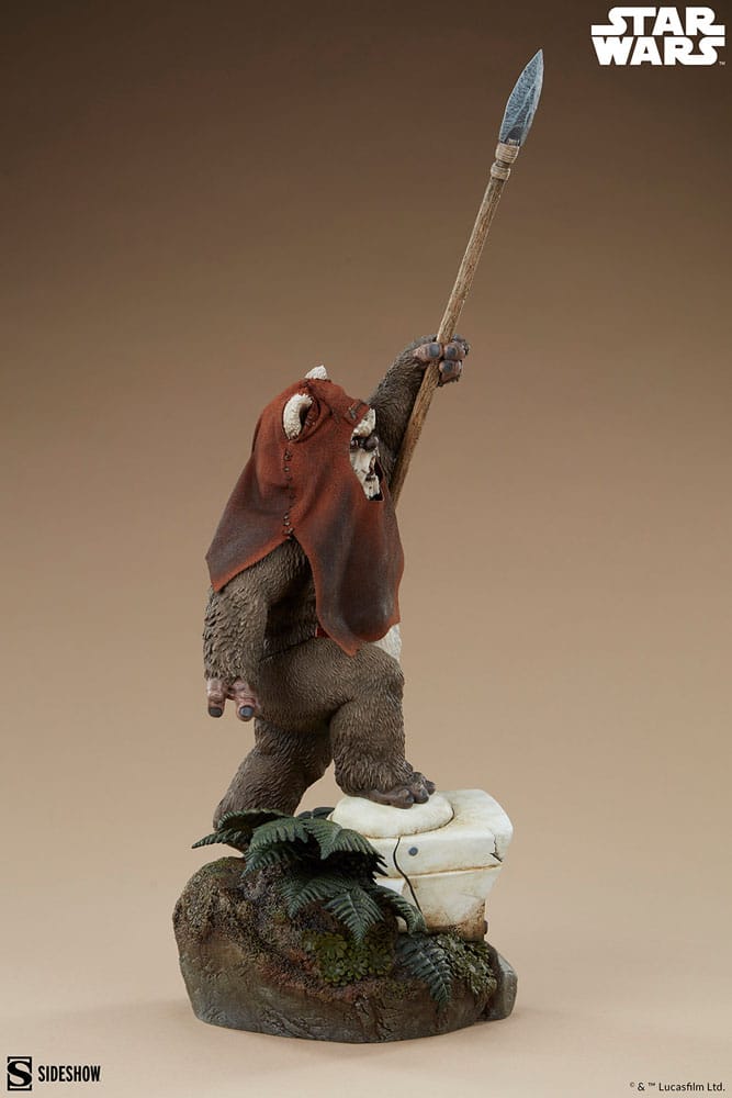  Star Wars: Episode VI - Die Rückkehr der Jedi-Ritter Premium Format Statue Wicket 46 cm