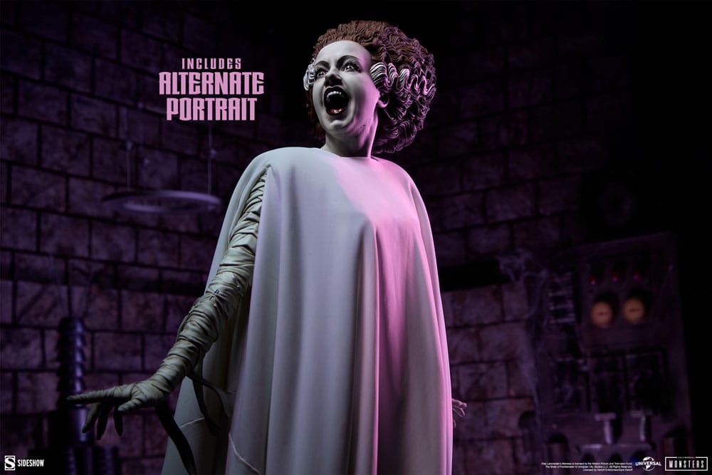 Frankensteins Braut Premium Format Mixed Media Statue The Bride of Frankenstein (Fabric Costume) 55 cm 