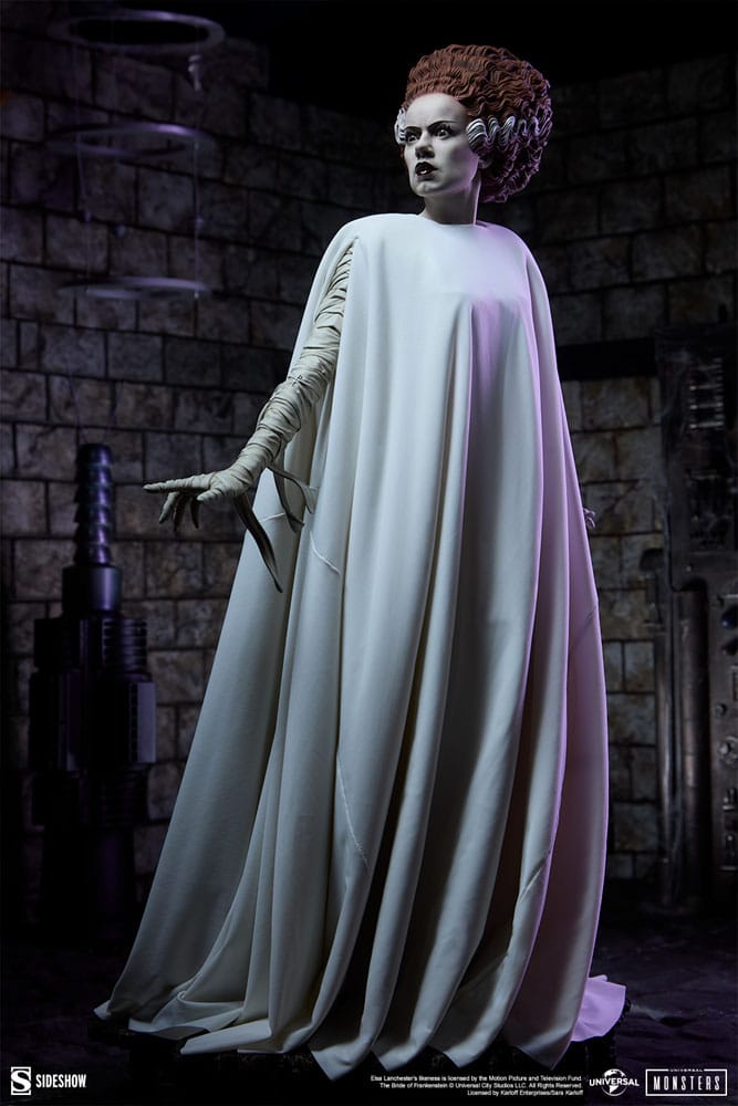 Frankensteins Braut Premium Format Mixed Media Statue The Bride of Frankenstein (Fabric Costume) 55 cm 