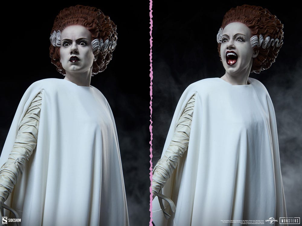 Frankensteins Braut Premium Format Mixed Media Statue The Bride of Frankenstein (Fabric Costume) 55 cm 