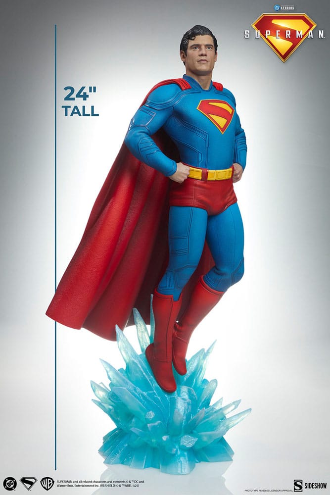 Superman (2025) Premium Format Statuen Superman 61 cm & Krypto 23 cm Bundle (2)