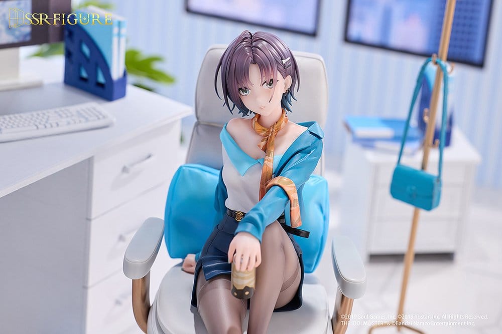 The Idolmaster: Shiny Colors x Mahjong Soul PVC Figur 1/7 Toru Asakura Effortless Work Ver. 21 cm
