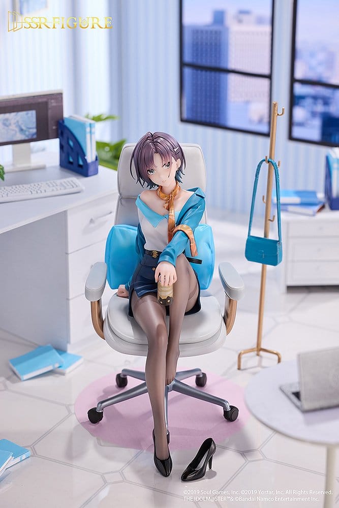 The Idolmaster: Shiny Colors x Mahjong Soul PVC Figur 1/7 Toru Asakura Effortless Work Ver. 21 cm