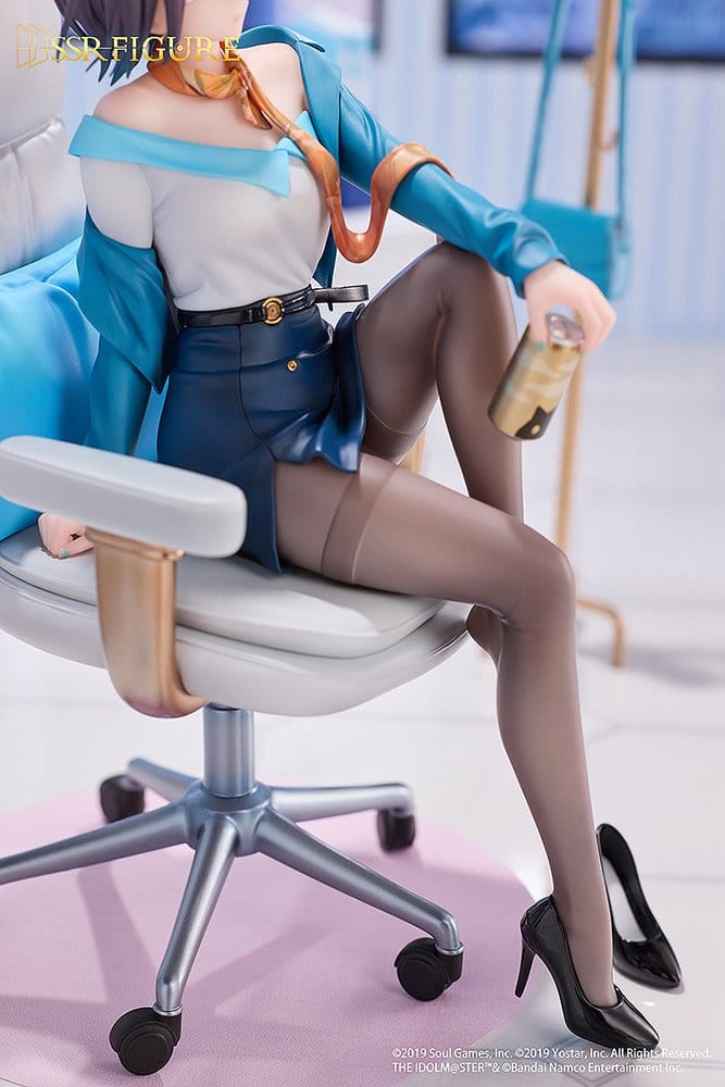 The Idolmaster: Shiny Colors x Mahjong Soul PVC Figur 1/7 Toru Asakura Effortless Work Ver. 21 cm