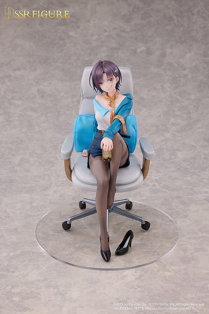 The Idolmaster: Shiny Colors x Mahjong Soul PVC Figur 1/7 Toru Asakura Effortless Work Ver. 21 cm