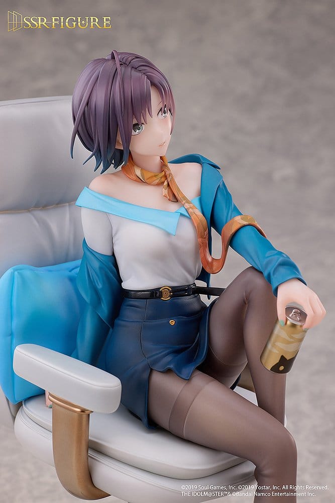 The Idolmaster: Shiny Colors x Mahjong Soul PVC Figur 1/7 Toru Asakura Effortless Work Ver. 21 cm