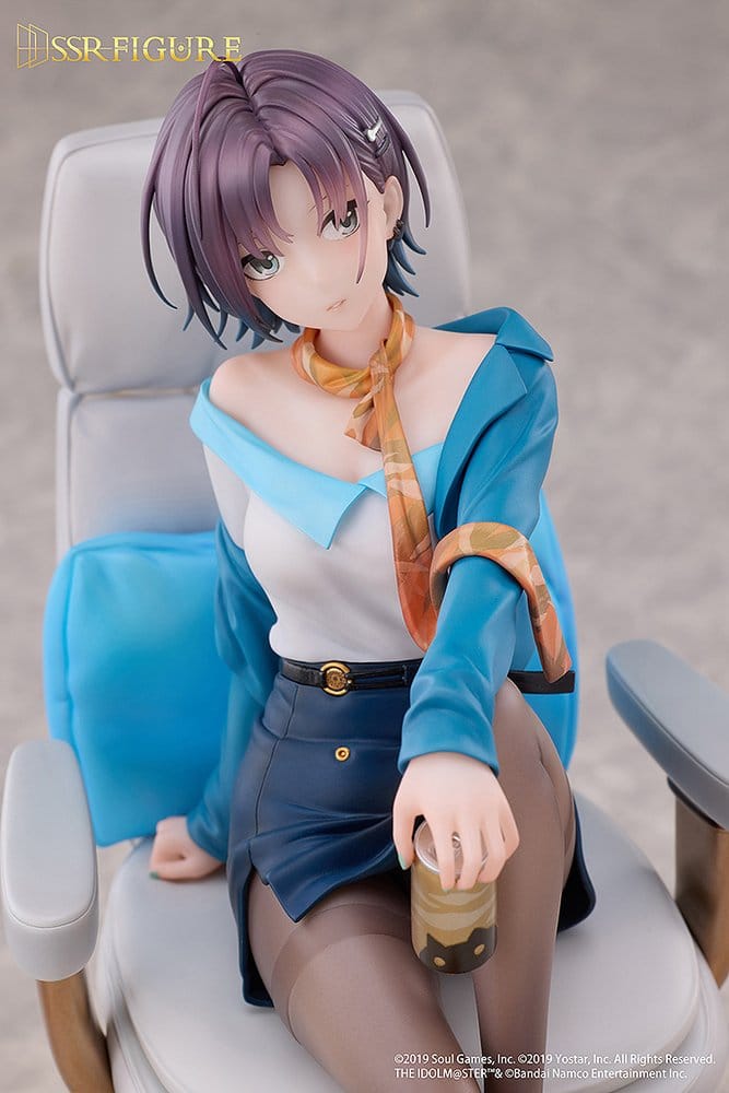 The Idolmaster: Shiny Colors x Mahjong Soul PVC Figur 1/7 Toru Asakura Effortless Work Ver. 21 cm