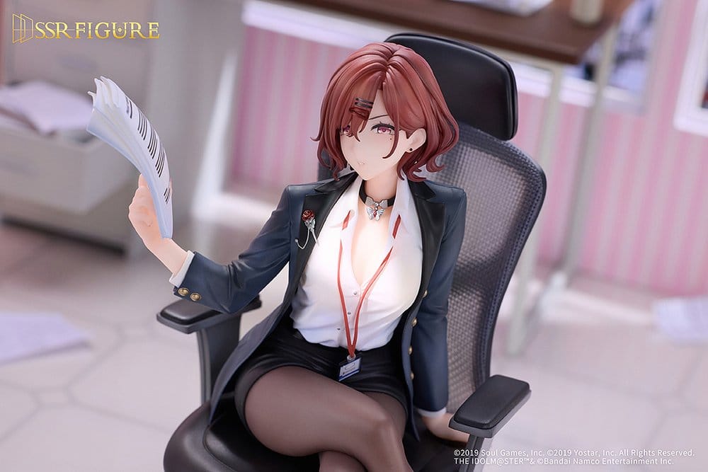 The Idolmaster Shiny Colors x Mahjong Soul PVC Figur 1/7 Madoka Higuchi Effortless Work Ver. 21 cm