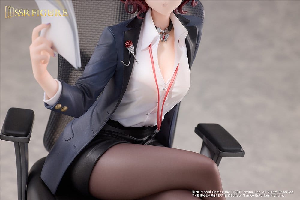 The Idolmaster Shiny Colors x Mahjong Soul PVC Figur 1/7 Madoka Higuchi Effortless Work Ver. 21 cm