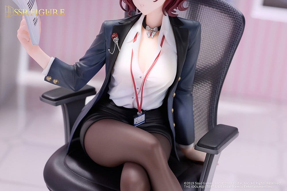 The Idolmaster Shiny Colors x Mahjong Soul PVC Figur 1/7 Madoka Higuchi Effortless Work Ver. 21 cm