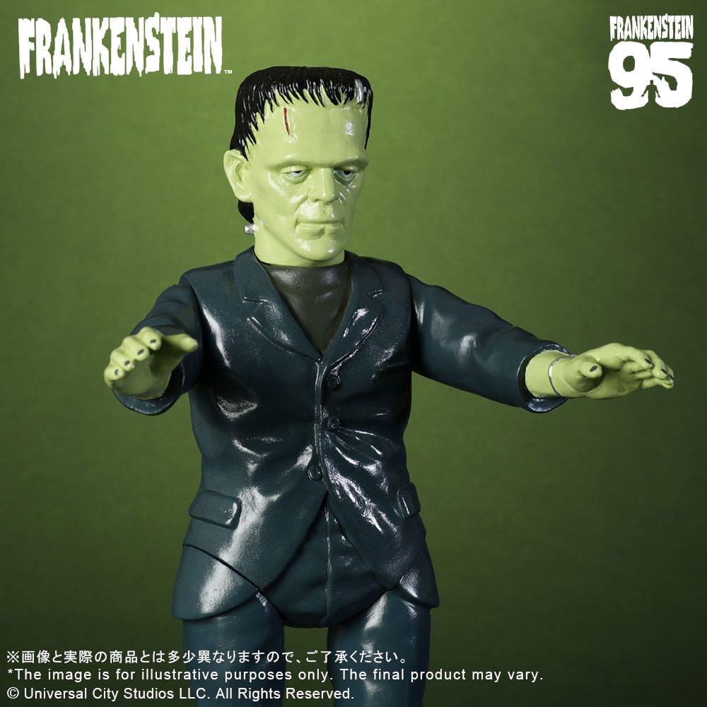 Universal Monsters Retro Sofubi Series Soft Vinyl Figur Frankenstein (1931) 27 cm