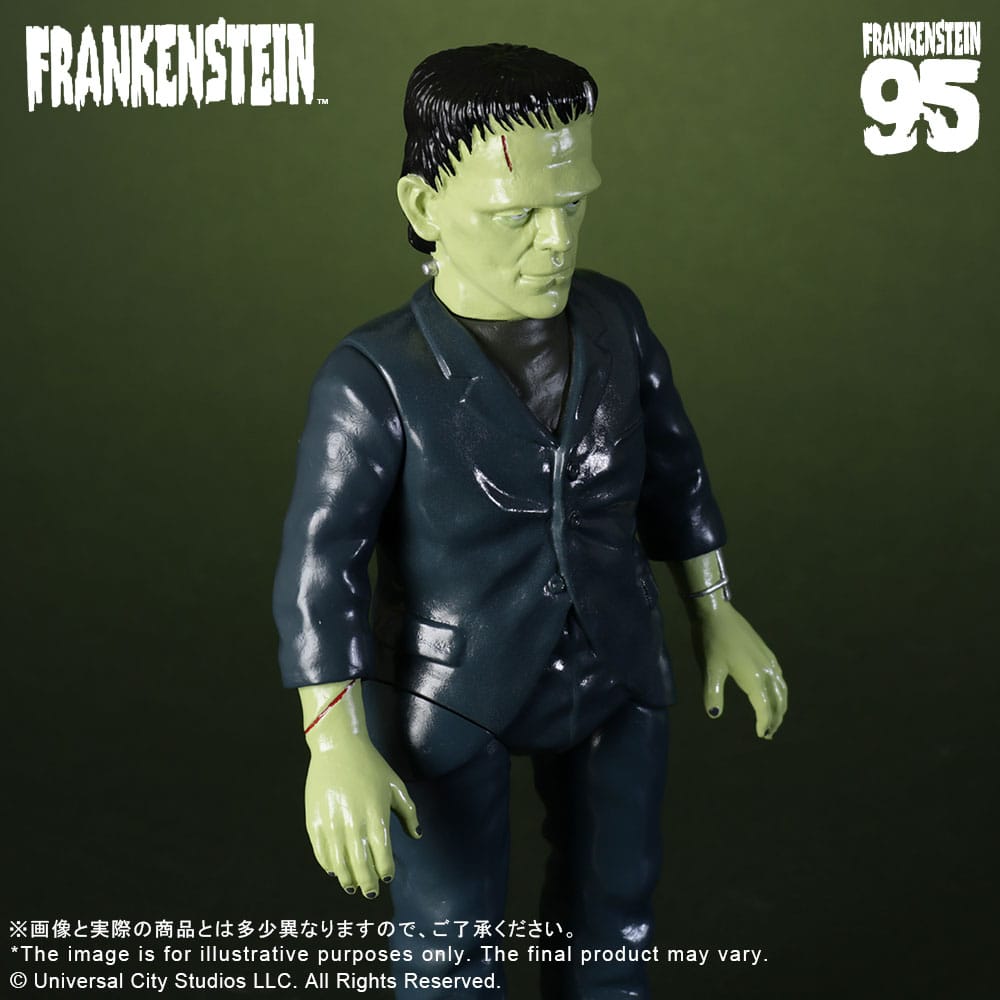 Universal Monsters Retro Sofubi Series Soft Vinyl Figur Frankenstein (1931) 27 cm
