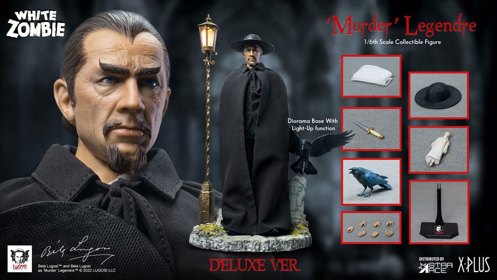 The White Zombie My Favourite Movie Actionfigur 1/6 Murder Legendre (Bela Lugosi) Deluxe Ver. 30 cm
