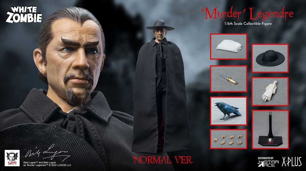 The White Zombie My Favourite Movie Actionfigur 1/6 Murder Legendre (Bela Lugosi) 30 cm
