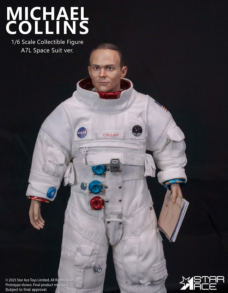 NASA Apollo 11 Actionfigur 1/6 Michael Collins 30 cm