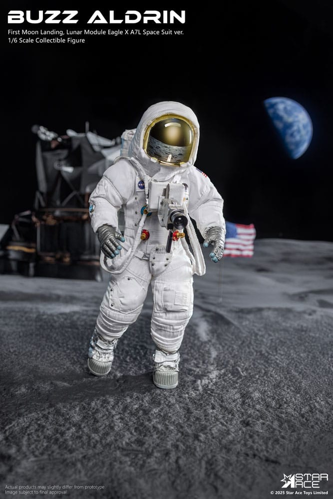 NASA Apollo 11 Actionfigur 1/6 Buzz Aldrin 30 cm  