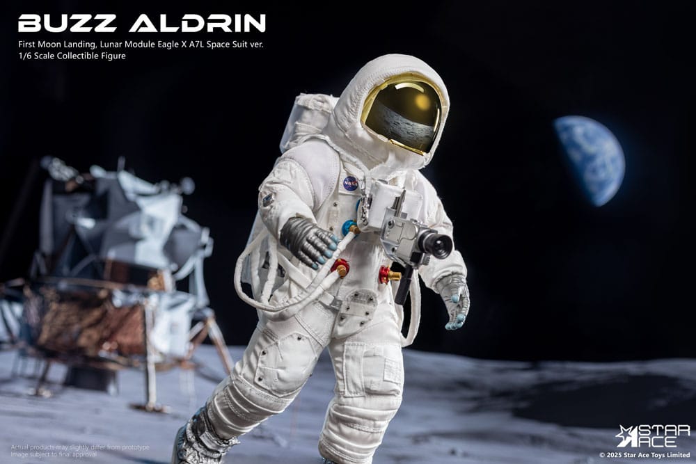 NASA Apollo 11 Actionfigur 1/6 Buzz Aldrin 30 cm  