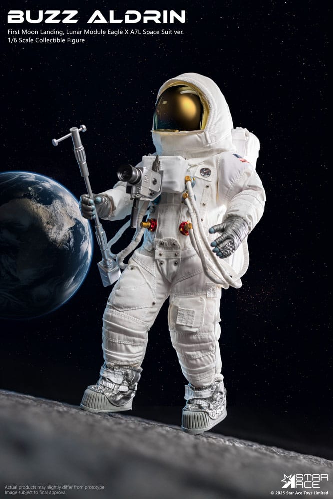 NASA Apollo 11 Actionfigur 1/6 Buzz Aldrin 30 cm  