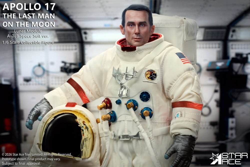 NASA Apollo 17 Actionfigur 1/6 The Last Man on the Moon 30 cm  