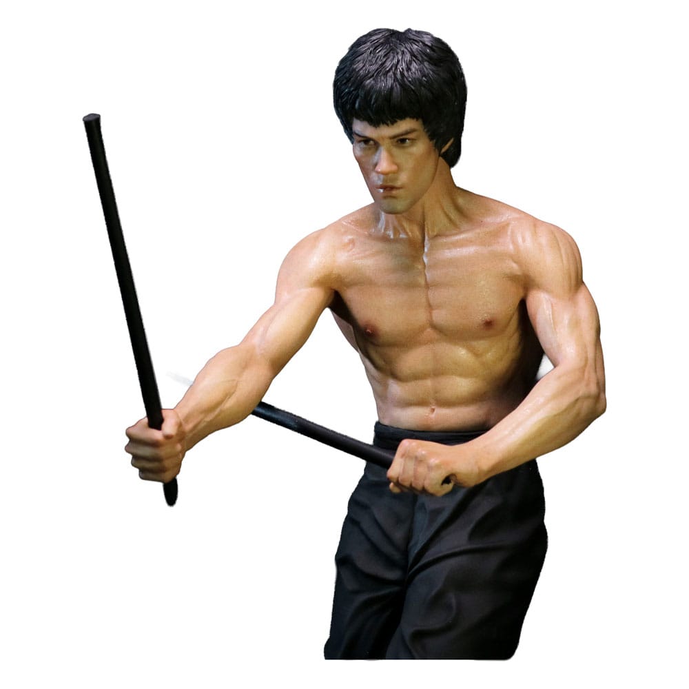 Der Mann mit der Todeskralle My Favourite Movie Statue 1/6 Bruce Lee Kali Sticks Fight Normal Basement  Version 30 cm