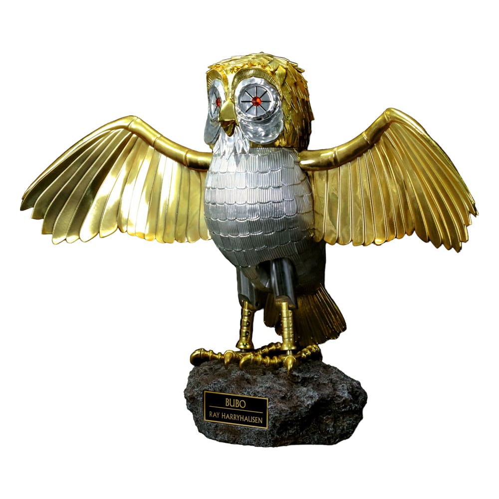 Statue Rays Kampf der Titanen Statue Ray Harryhausens Bubo Gold Patina Edition ...