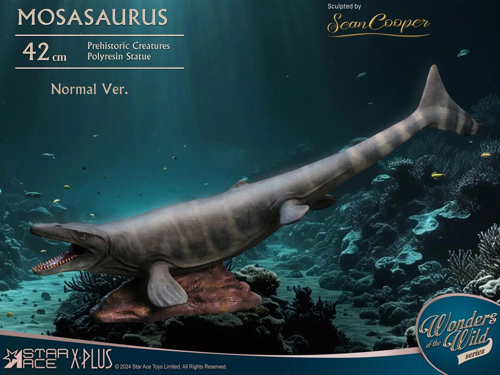 Wonders of the Wild Statue Mosasaurus (NX) 42 cm   
