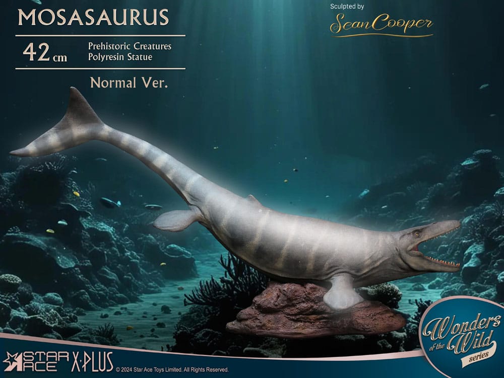 Wonders of the Wild Statue Mosasaurus (NX) 42 cm   