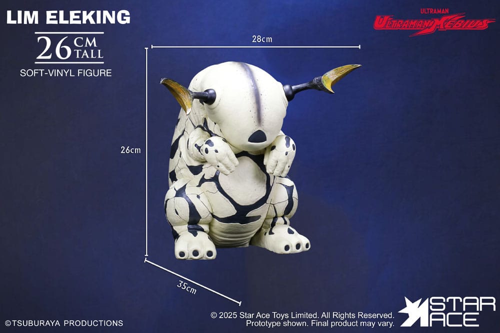 Ultraman Ultra-Kaiju Soft Vinyl Statue Lim Eleking 26 cm   