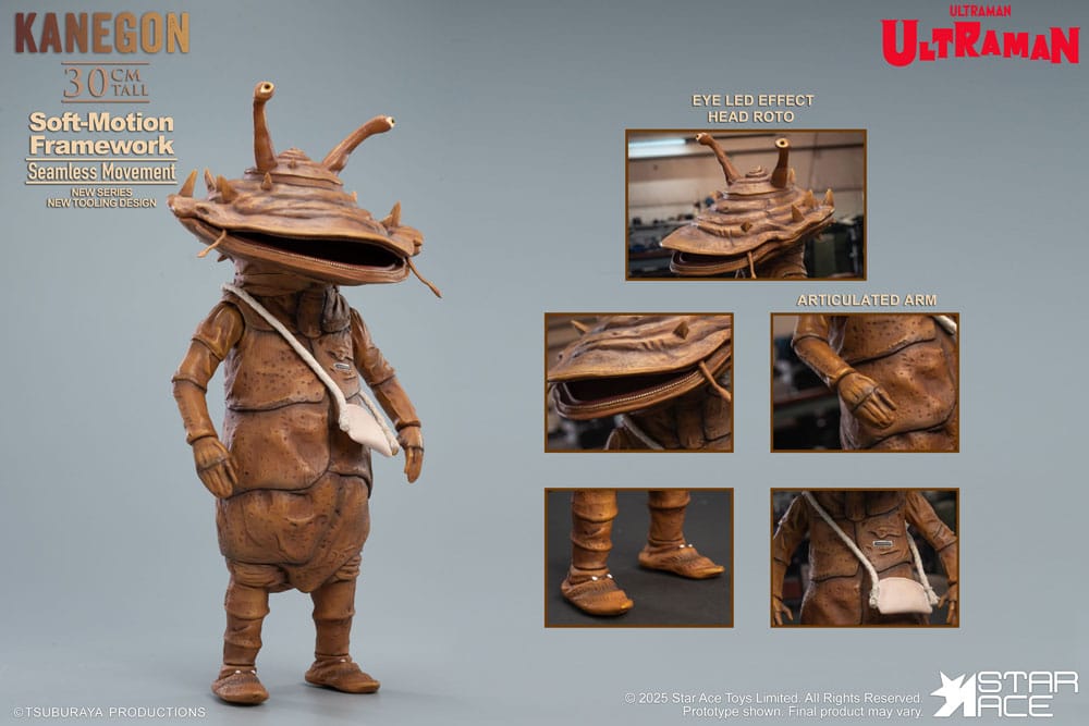 Ultraman Ultra-Kaiju Soft Vinyl Statue Kanegon Special Edition 30 cm   